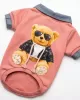 3D Glamorous Teddy Bear T-Shirt για Σκύλους