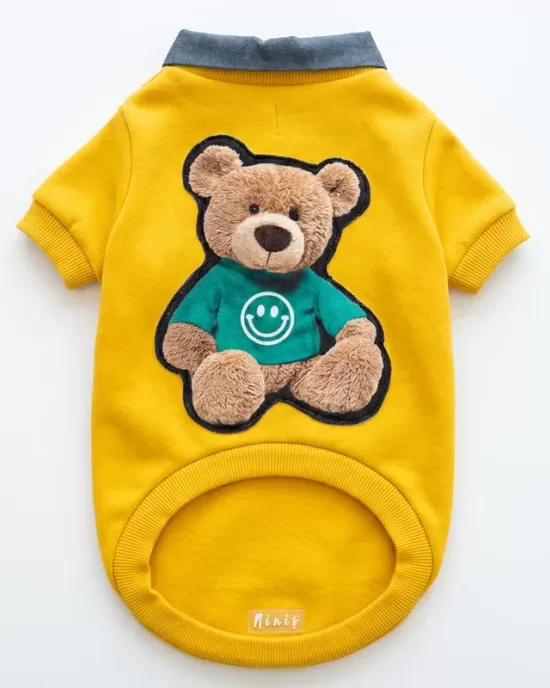 Χαρούμενο Teddy Bear T-Shirt για Σκύλους
