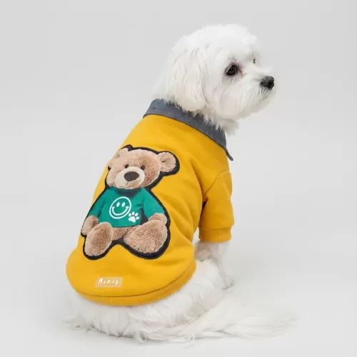 Χαρούμενο Teddy Bear T-Shirt για Σκύλους