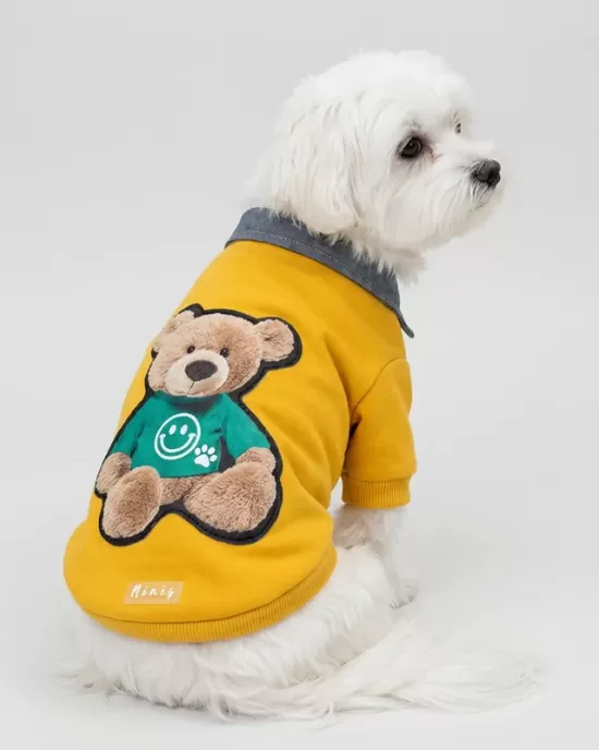 Χαρούμενο Teddy Bear T-Shirt για Σκύλους