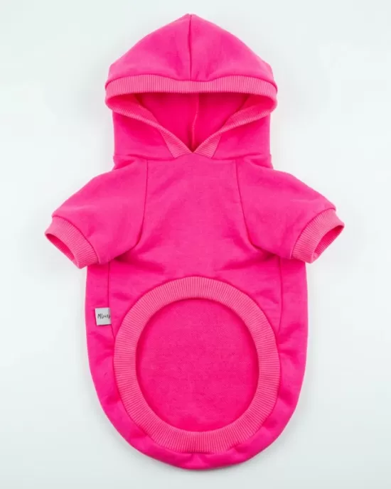 Stylish Teddy Bear Hoodie για Σκύλους - Ροζ με Καρπούζι & Trendy Αρκουδάκι | Summer Vibe
